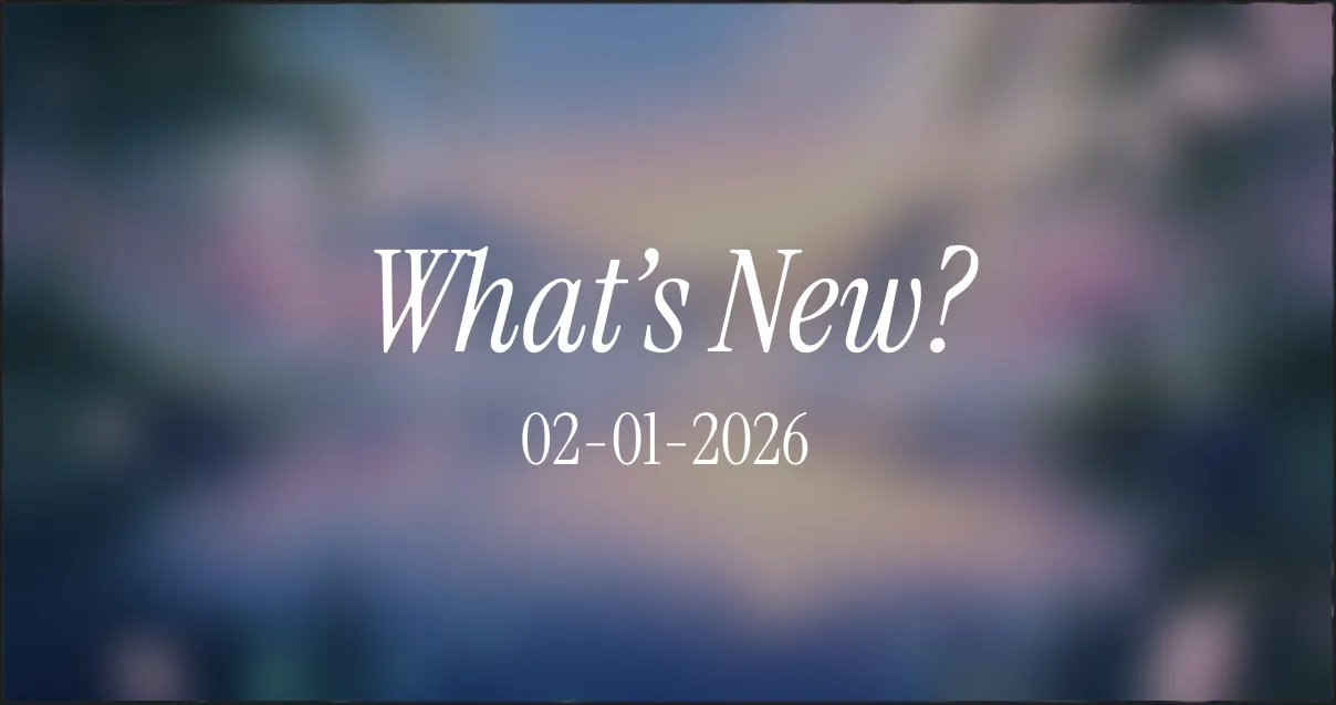 What We Shipped - January 2nd cover