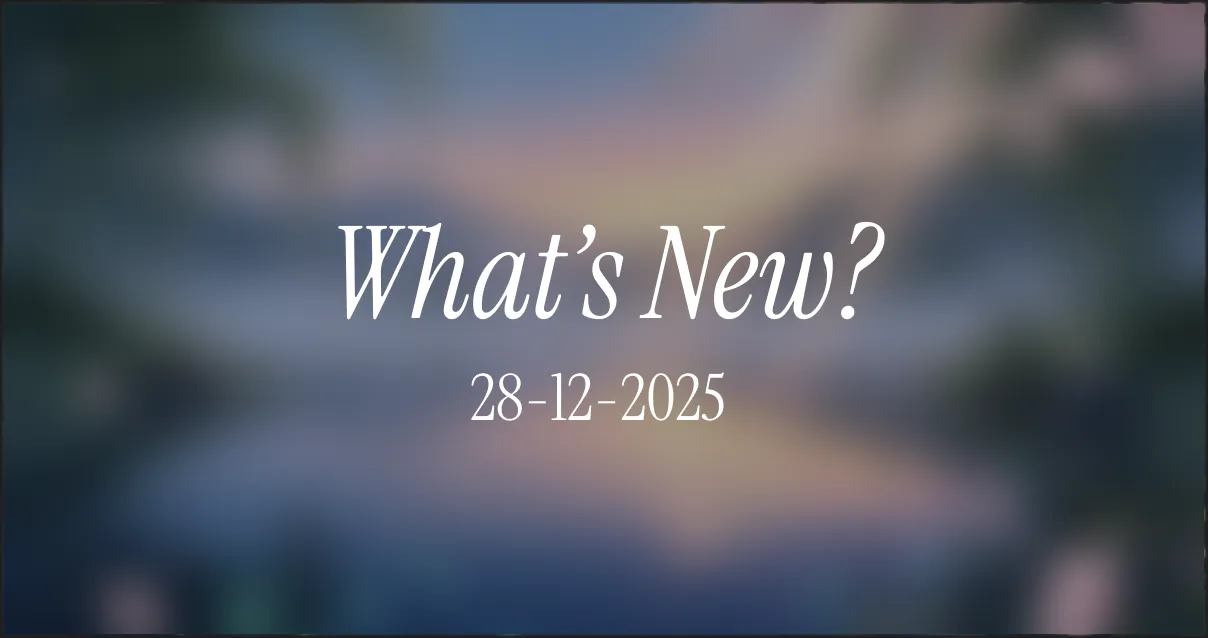 What We Shipped - December 28th cover